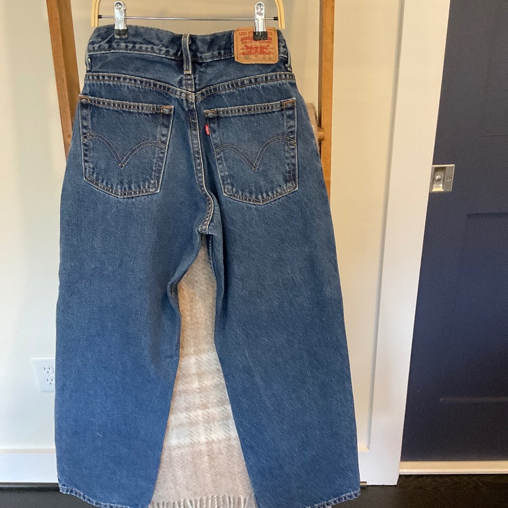 VINTAGE Levi’s 569 , 27 w x 28 L , I wore at ankle , I’m 5,5